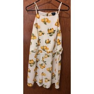 Rue21 Lemon Print Romper